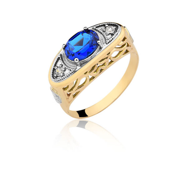 Anel de formatura Ouro maciço C117 (ADMINISTRAÇÃO)