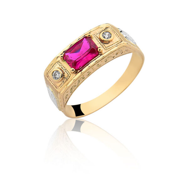 Anel de formatura Ouro maciço C119 (DIREITO)