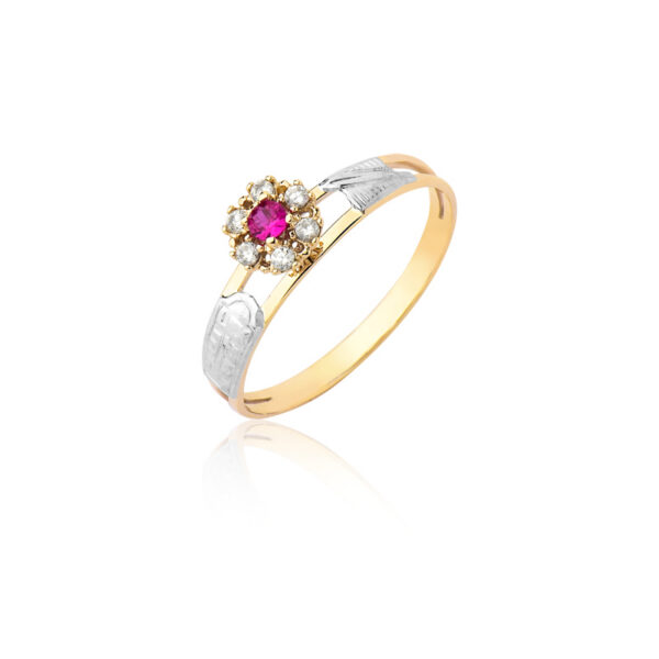 Anel de formatura chuveiro Ouro maciço C13 (JORNALISMO)