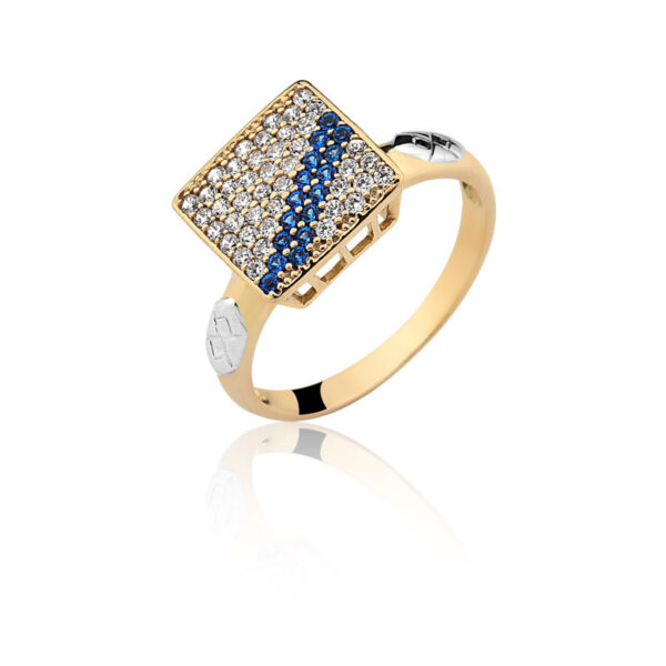 Anel de formatura Ouro maciço C136 (ADMINISTRAÇÃO)