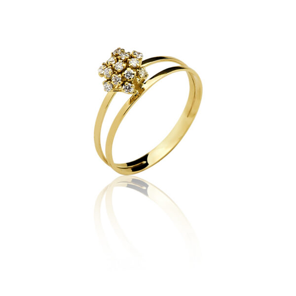 Anel Ouro maciço C18 (chuveiro)