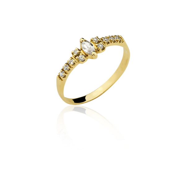 Anel Ouro maciço C75