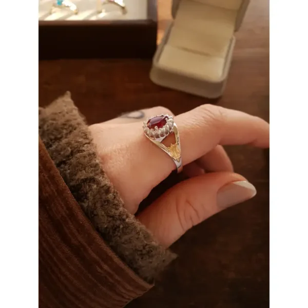 Anel de Direito em prata 950