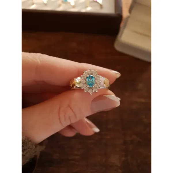 Anel de Economia em prata 950