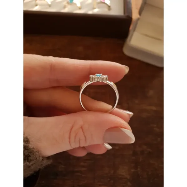 Anel de Economia em prata 950