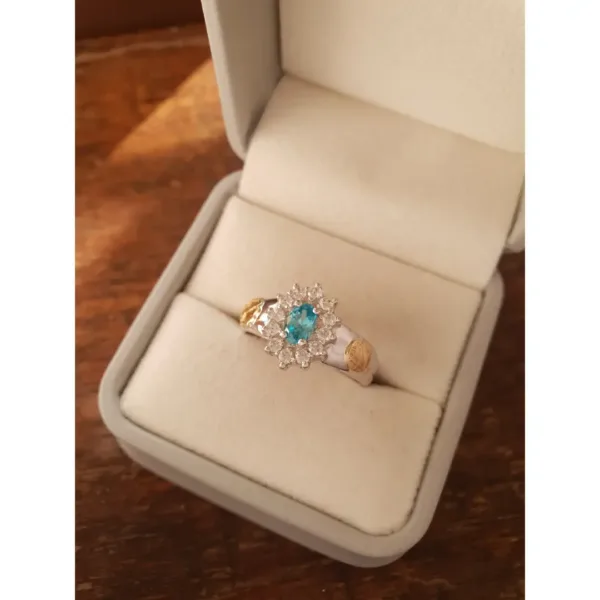 Anel de Economia em prata 950