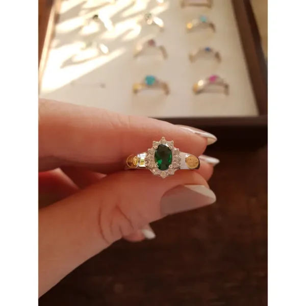 Anel de Fisioterapia em prata 950