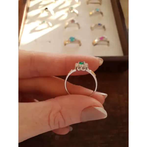 Anel de Fisioterapia em prata 950