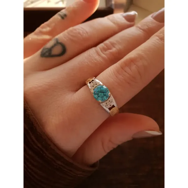 Anel de Economia em prata 950