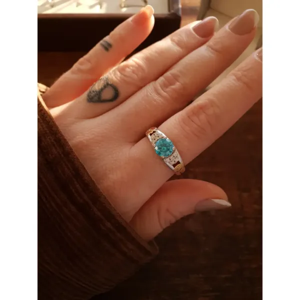 Anel de Economia em prata 950