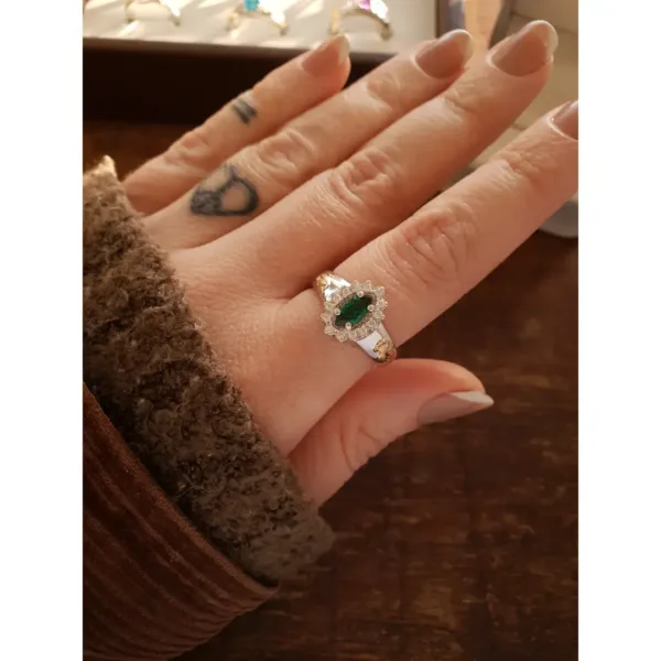 Anel de Enfermagem em prata 950