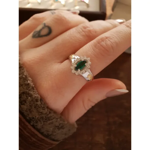 Anel de Enfermagem em prata 950