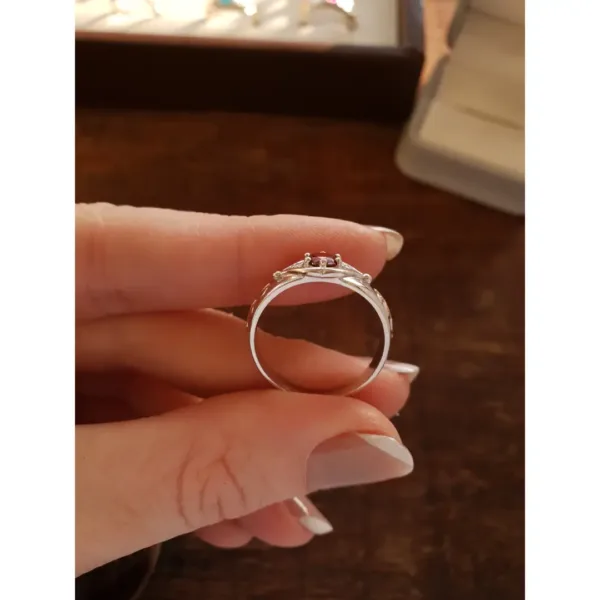 Anel de Odontologia em prata 950