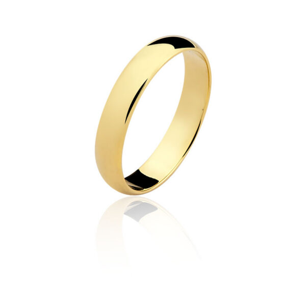 Par de aliança Ouro maciço CN23 (3,5mm)