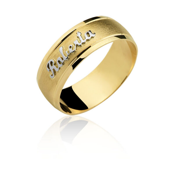 Par de aliança especial Ouro maciço CN81 (7,7mm)