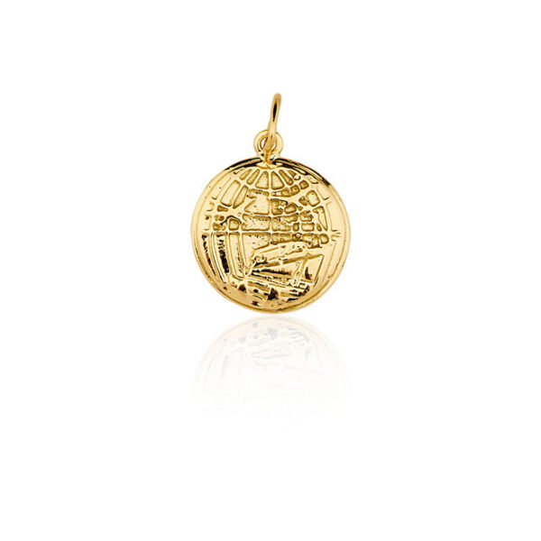 Pingente de formatura Ouro maciço CT05 (COMÉRCIO EXTERIOR)