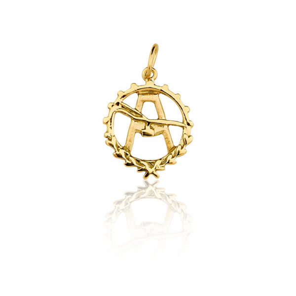 Pingente de formatura Ouro maciço CT24 (AGRONOMIA)