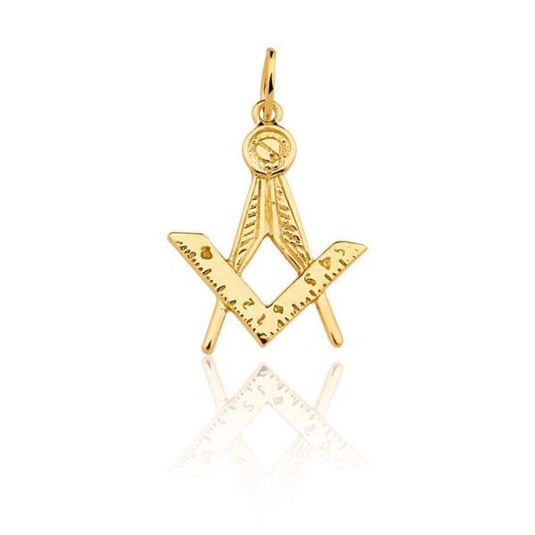 Pingente de formatura Ouro maciço CT33 (ENGENHARIA)