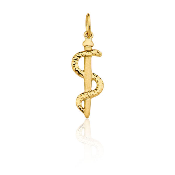 Pingente de formatura Ouro maciço CT37 (ODONTOLOGIA)