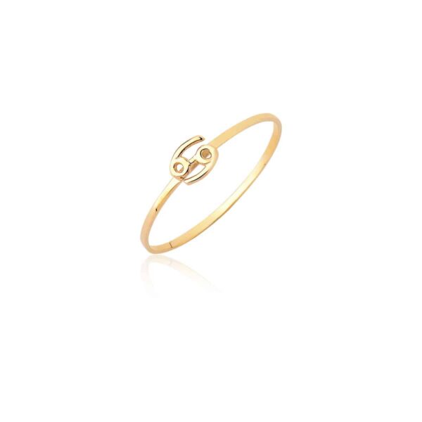 Anel Ouro maciço Câncer