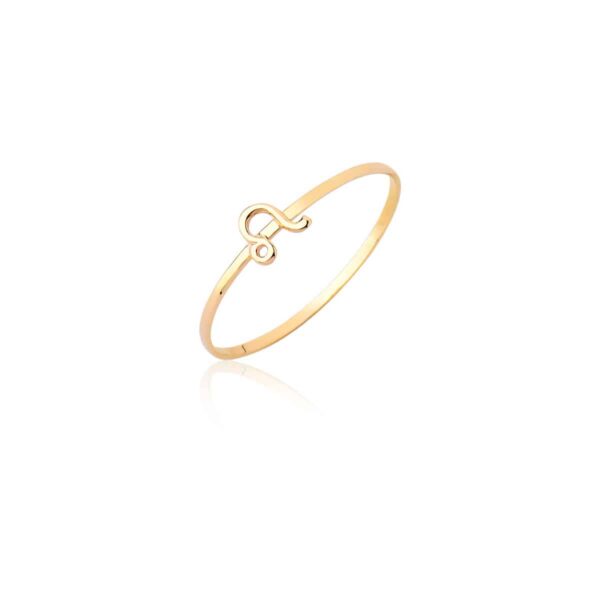 Anel Ouro maciço Leão