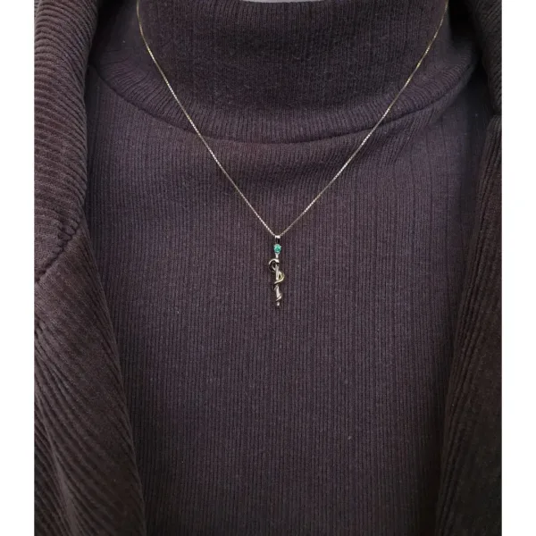 Pingente de medicina em ouro