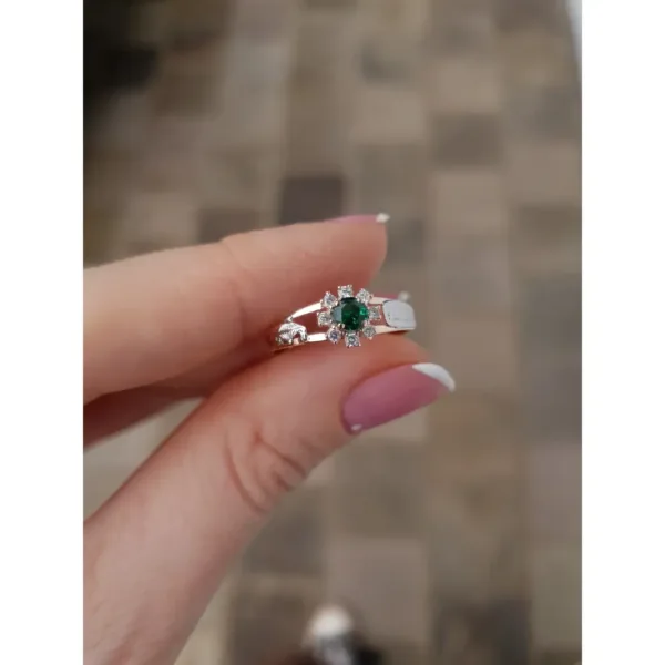 Anel de formatura C16 em ouro maciço