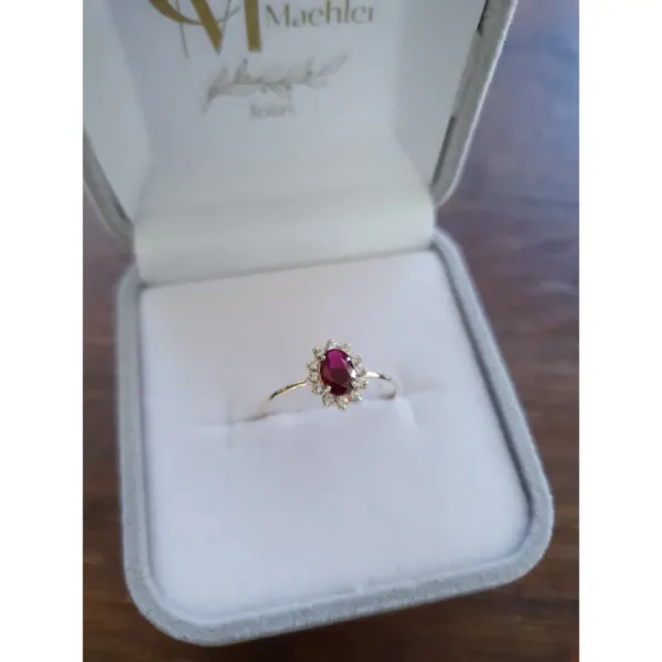 Anel de ouro Luiza CS510