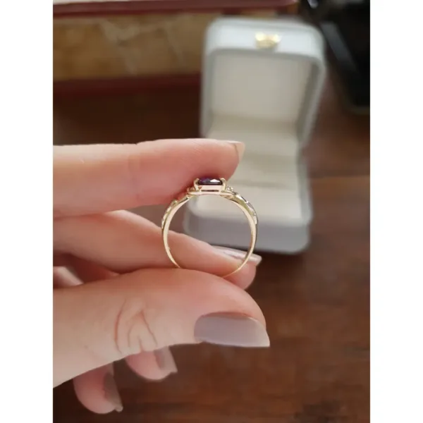 Anel Tec. Alimentos C160 em ouro maciço