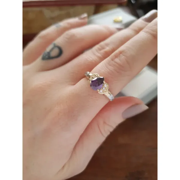 Anel Tec. Alimentos C160 em ouro maciço