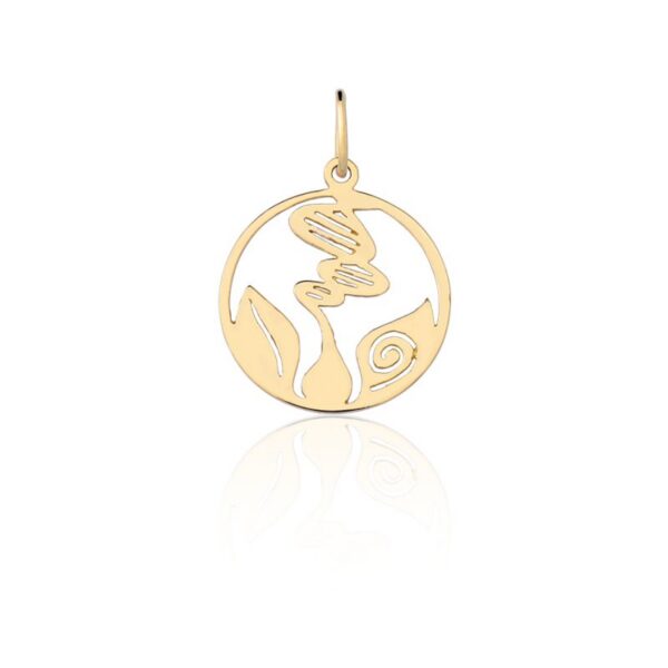 Pingente de formatura Ouro maciço PC140 (BIOLOGIA)