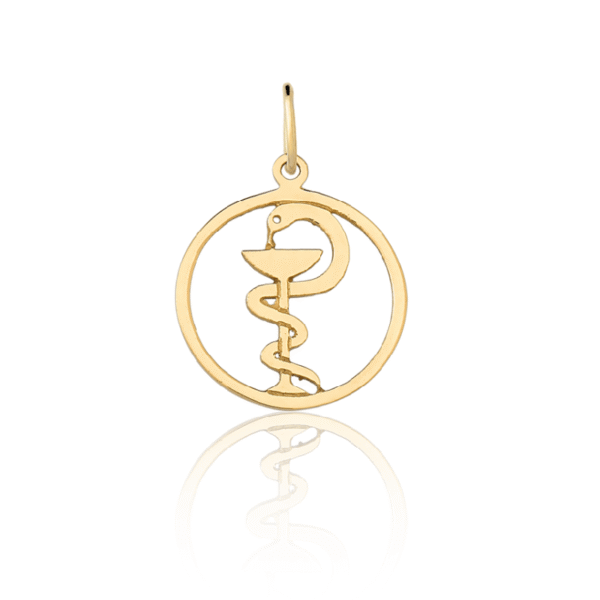 Pingente de Farmácia Ouro maciço PC140