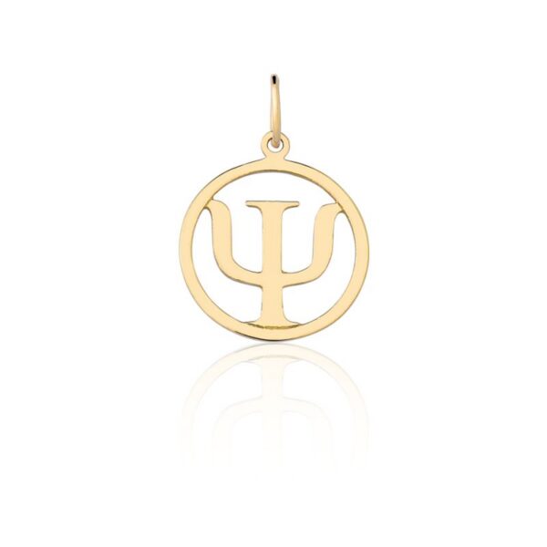 Pingente de formatura Ouro maciço PC140 (PSICOLOGIA)