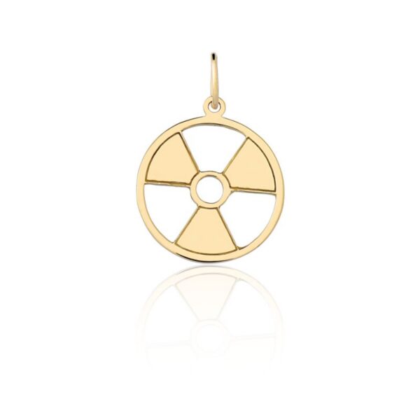 Pingente de formatura Ouro maciço PC140 (RADIOLOGIA)